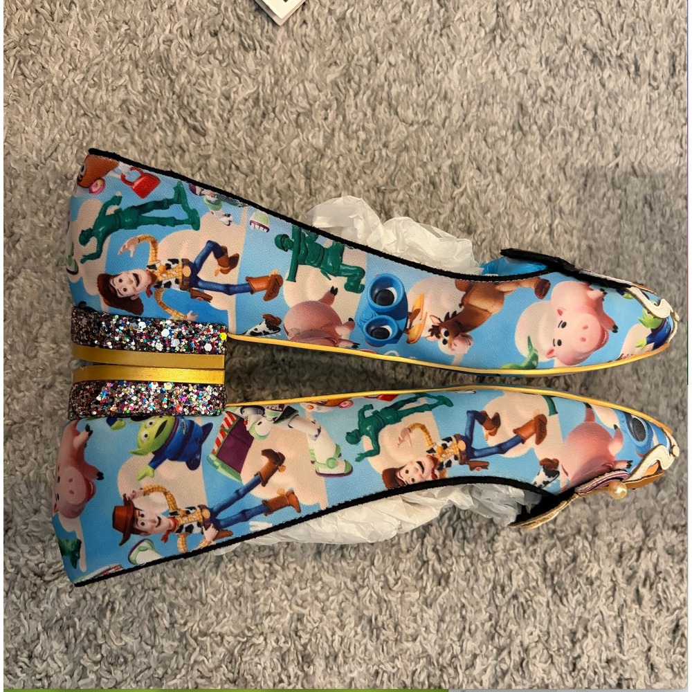 NEW Irregular Choice Disney Toy Story Keep Em Together Potato Head Flats SIZE 36 - Picture 8 of 9